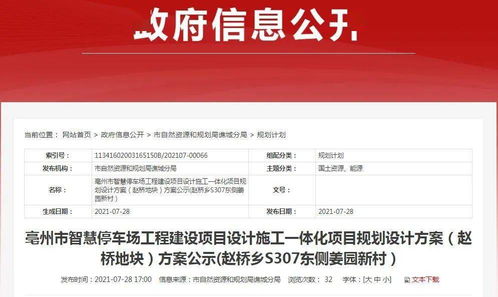 亳州智慧停車場工程建設(shè)項(xiàng)目規(guī)劃設(shè)計(jì)方案與投資策劃